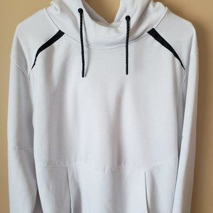 White Workout Hoodie